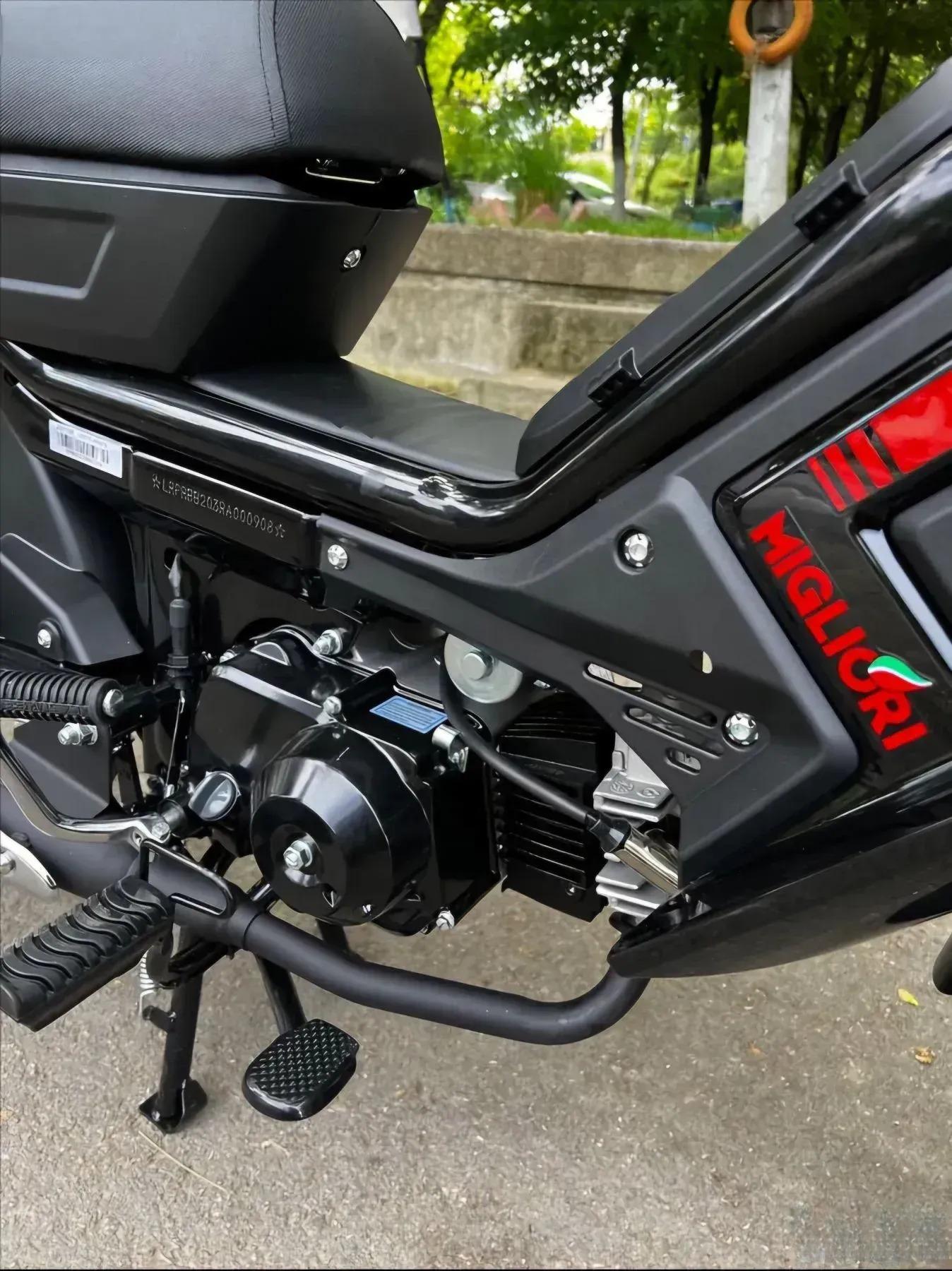 Detalj 49 ccm cetvorotaktnog motora na Migliori APN50